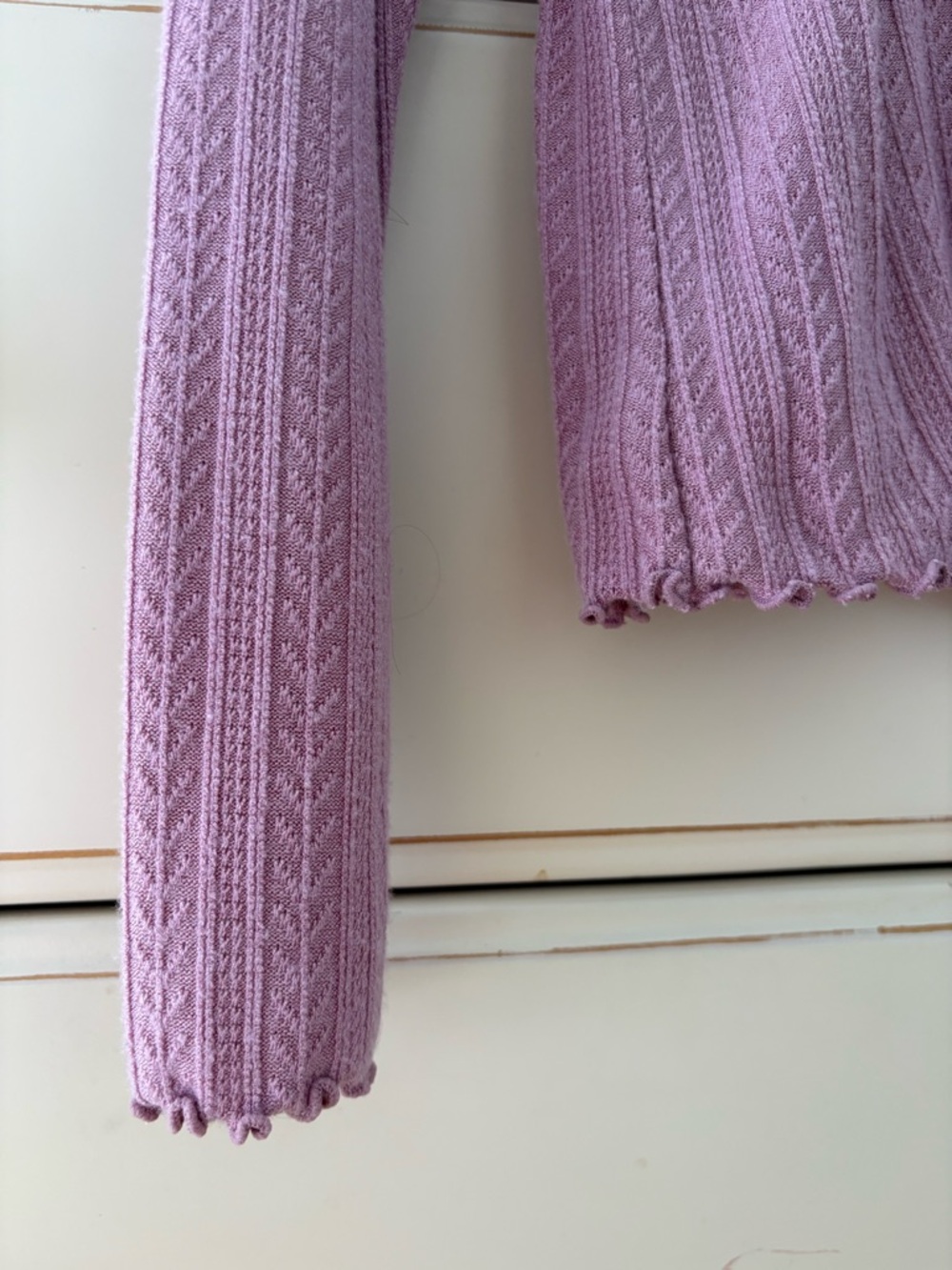 Pink Button-Front Knit Top - Picture 3 of 5